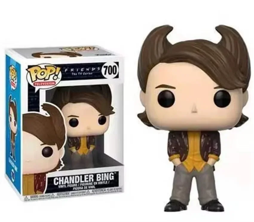 FUNKO POP FRIENDS Chandler Bing 700 #   Vinyl-Figuren-Sammlung Puppen Weihnachtsgeschenke Karnevalssammlung Geschenkspielzeug
