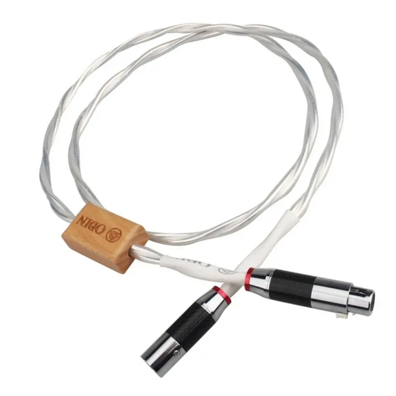 

Odin XLR Digital Coaxial Cable 110Ohm AES / EBU Audio Decoding Cable HiFi Audio Silver Plated Digital Balanced Cables