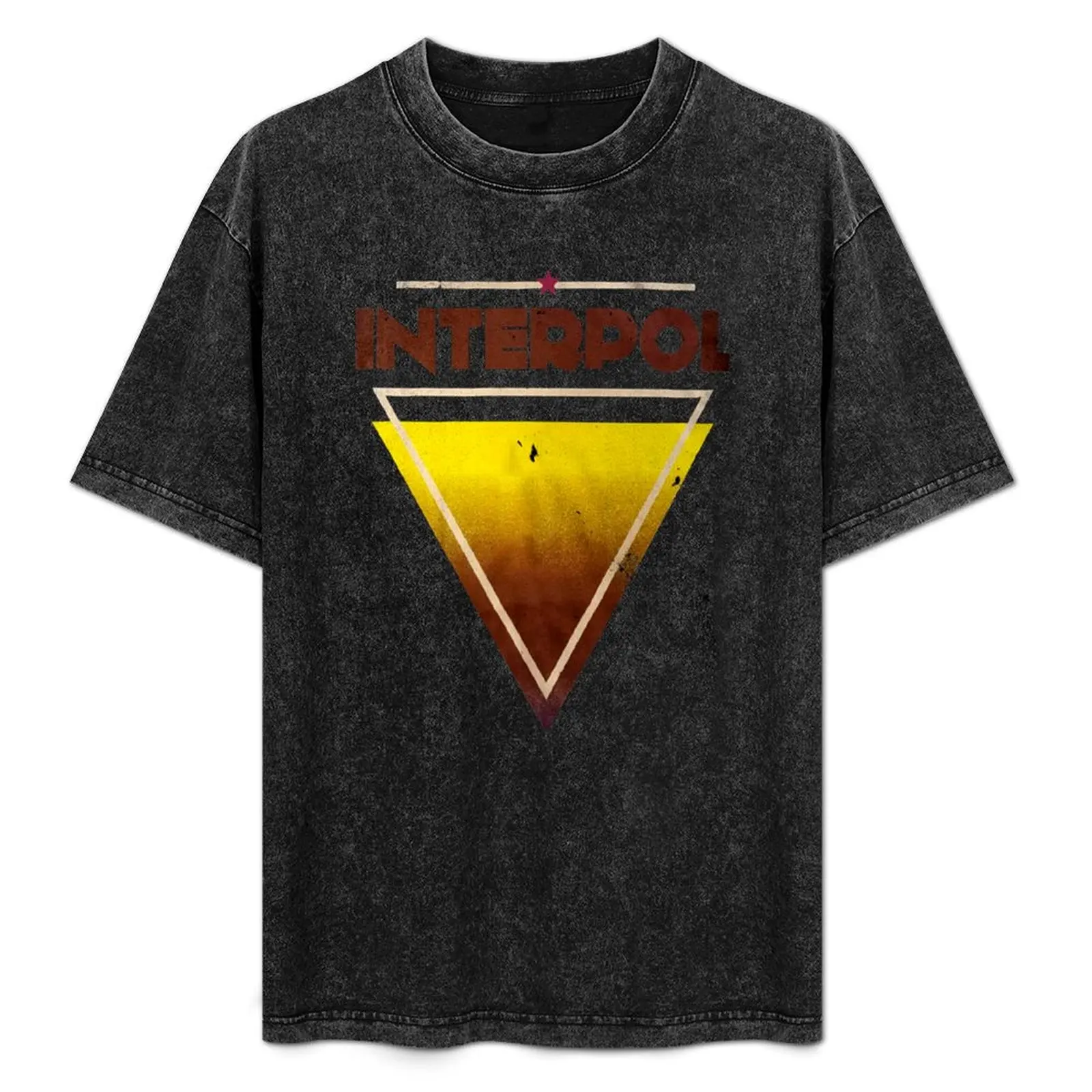 

Show Like In Triangle Interpol Classic Design Fan Art T-Shirt for a boy summer top customizeds mens vintage t shirts