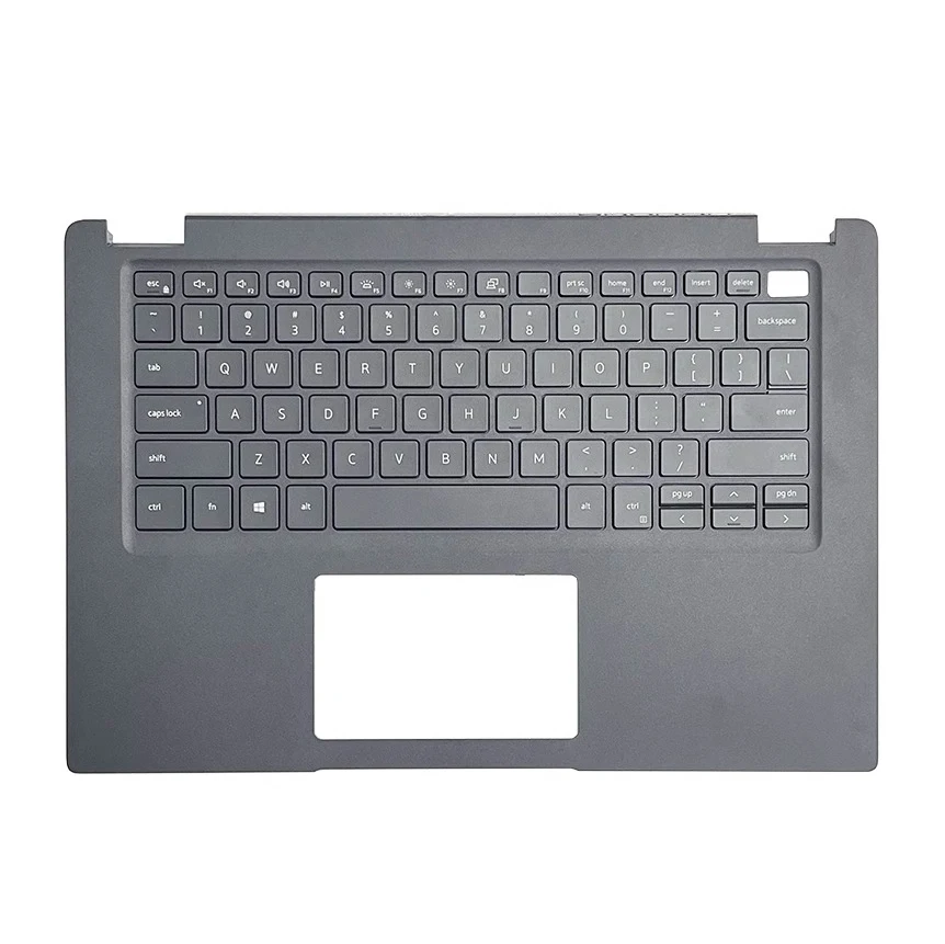 NEW US Keyboard For Dell Latitude 3410 E3410 Laptop Palmrest Upper Cover Top Case With Backlight Replacement 00MC2P 6THXK