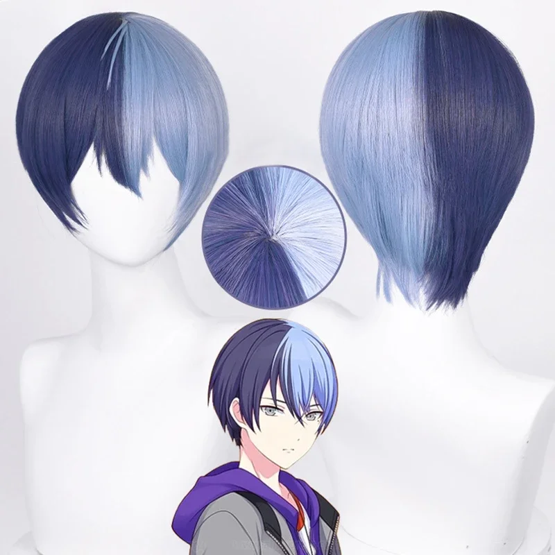 High Quality Anime Aoyagi Toya Shinonome Akito Cosplay Wig Heat Resistant Hair Halloween Men Anime Wigs image 2