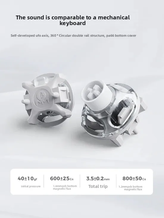 GravaStar V60Pro Aluminium Alloy Magnetic Switch E-sports Keyboard RT0.005 8K Gasket Gaming Keyboard Low Delay PC Gamer Gifts - Image 5