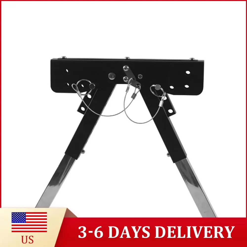 

RV Folding Step Board Bracket Adjustable RV Step Stabilizer Ground Support Jacks for RV Travel Trailers Motorhomes