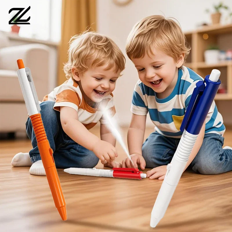 Creative Ballpoint Pen With Novelty Spoof Water Spray Function Signature Writing Toy Gift For Campus Prank