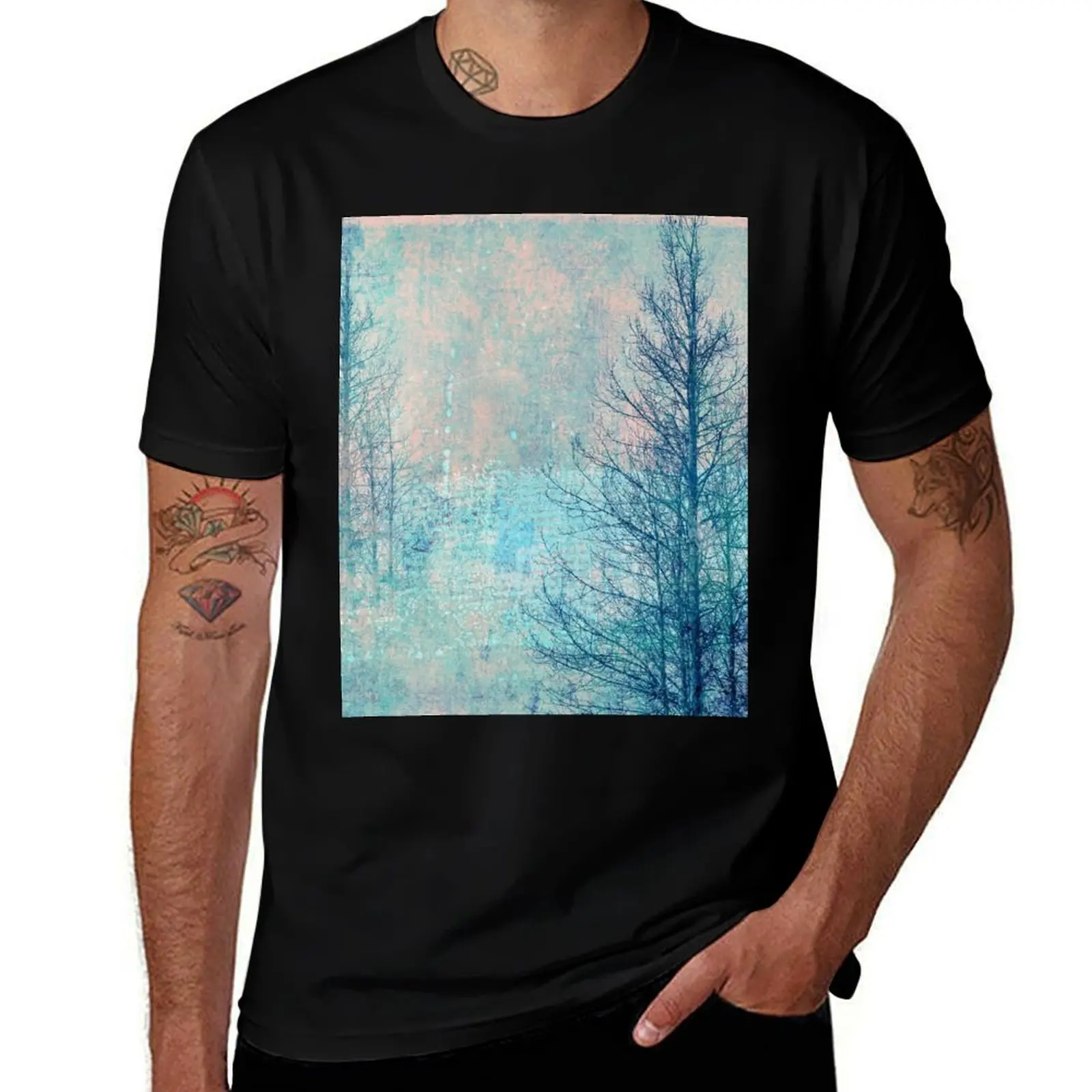 

ghostly winter T-Shirt t shirt for man 100 percent cotton t shirts cotton 100%