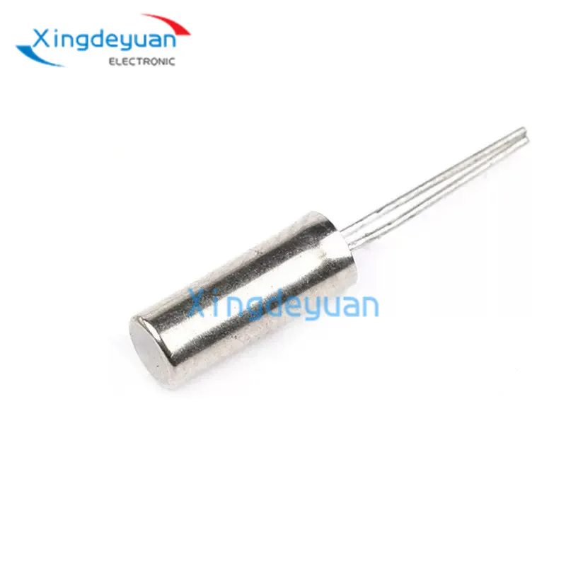 10PCS  Cylindrical type 2*6mm (32.768KHz) quartz crystal 32768 passive crystal oscillator