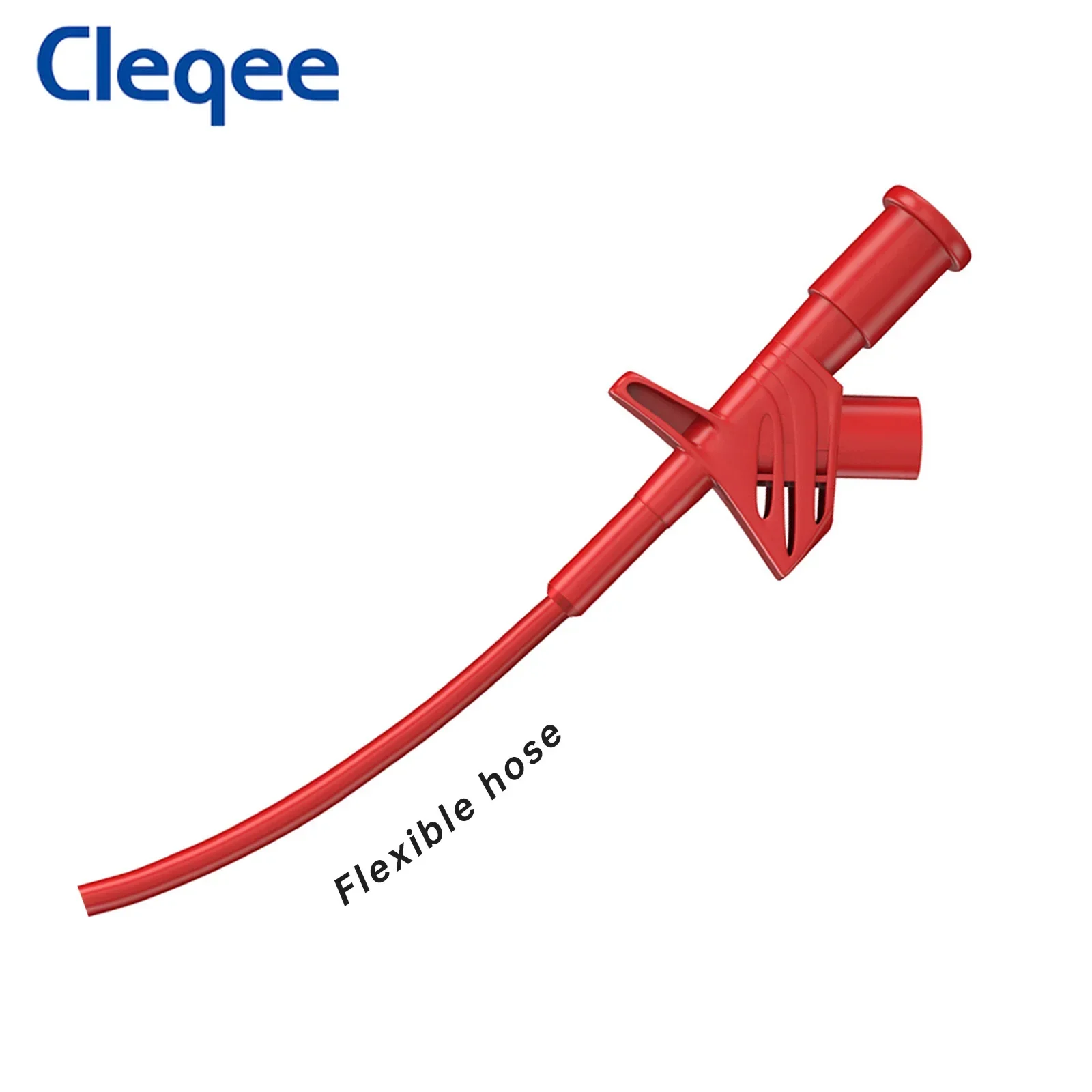 Cleqee P5004 Schnellprüf-Hakenclip, 1000 V, flexible, professionelle, isolierte Hochspannungsprüfspitzen mit 4-mm-Buchse