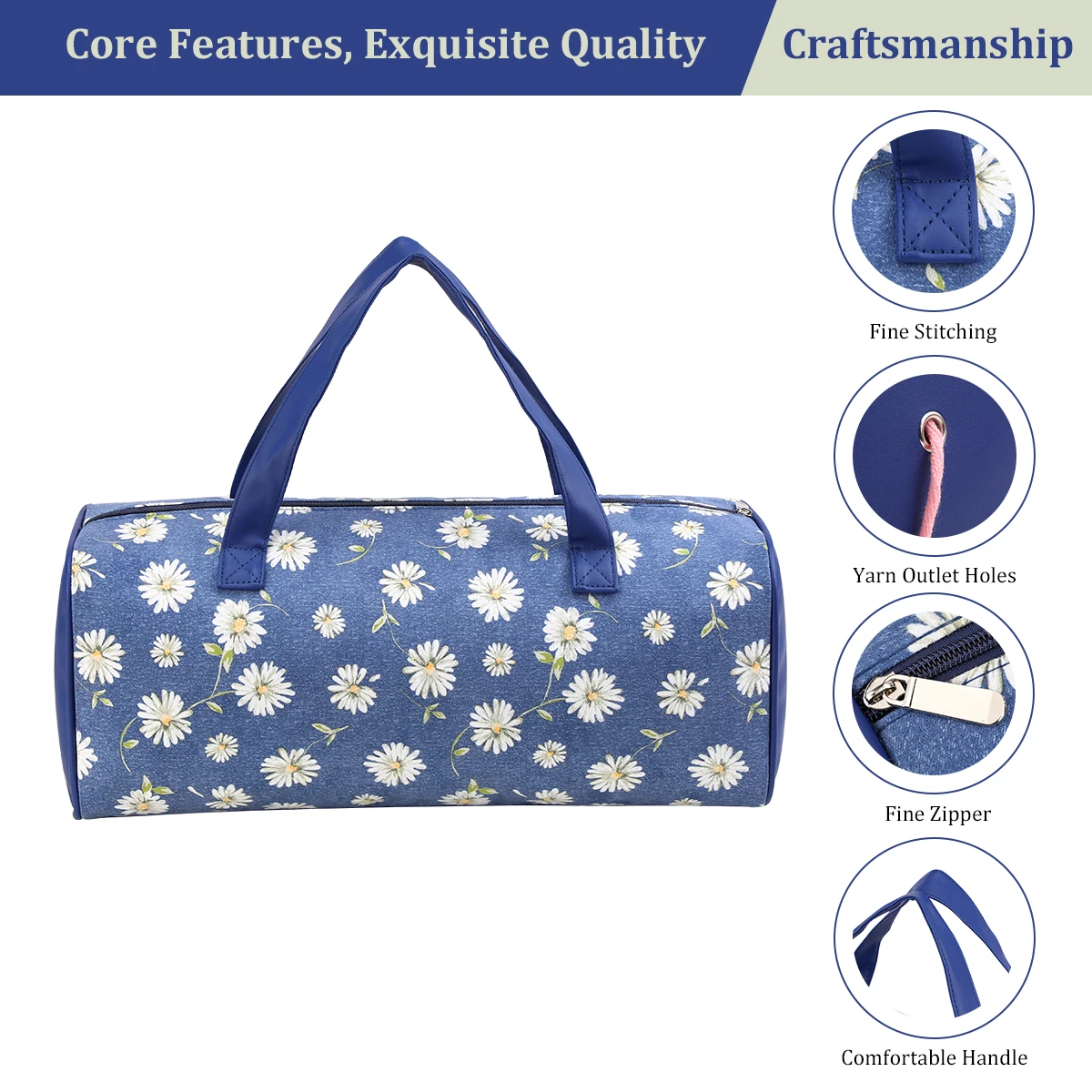 Portable Yarn Crochet Hooks St - Travel Accessories To Sew recension och pris