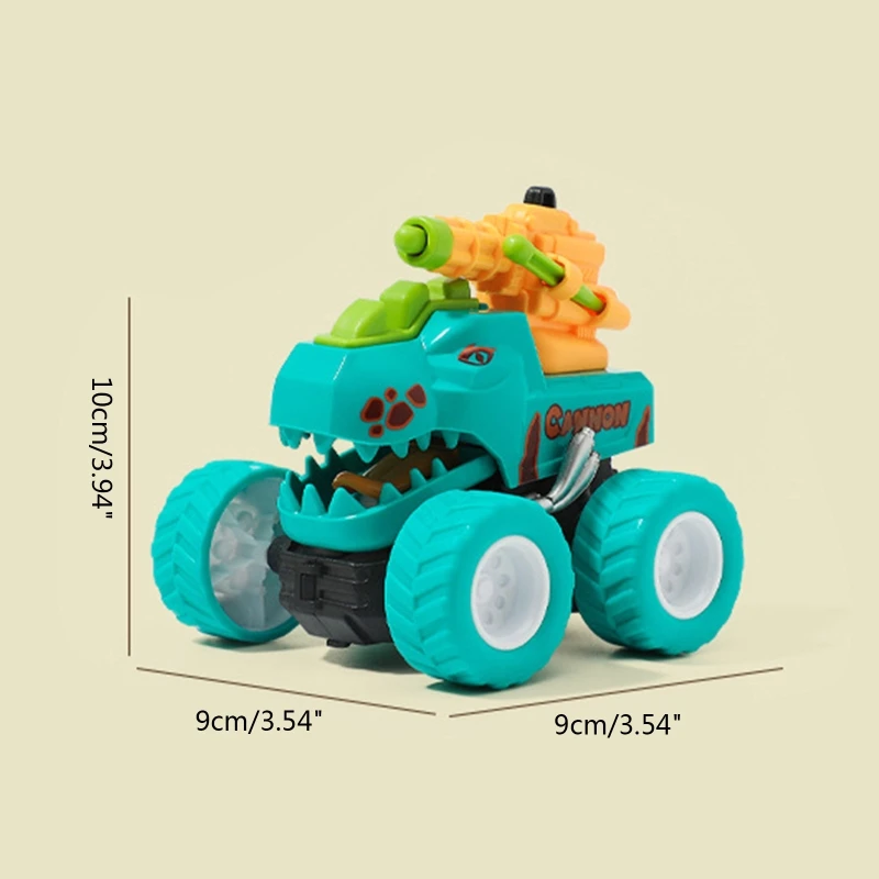 Tiranossauro puxar para trás carro brinquedo mini para truck catapulta carro inércia carro dinossauro brinquedo para