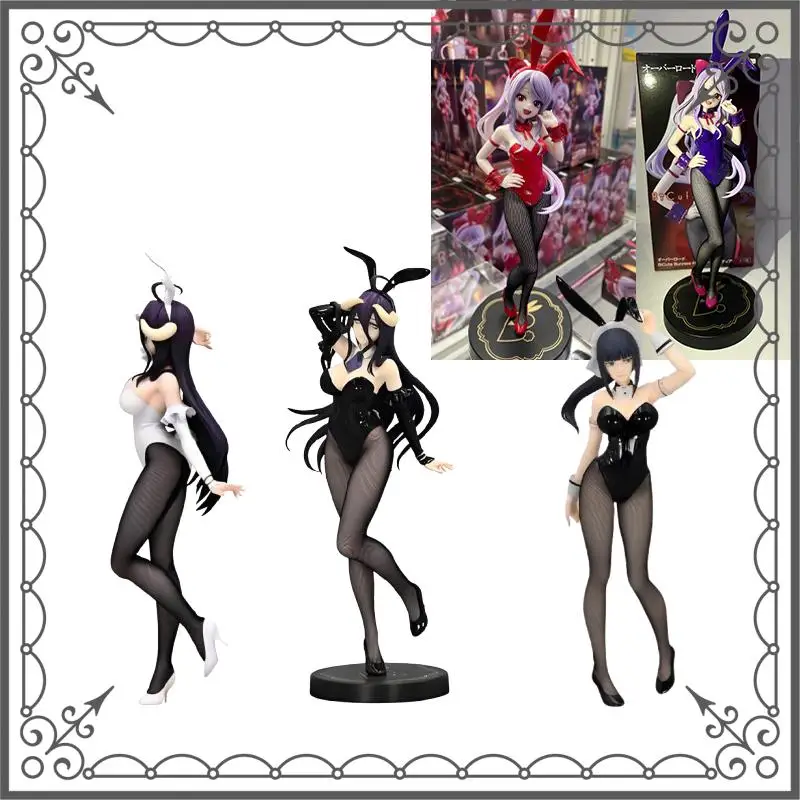 

Original Furyu Overlord Shalltear Albedo Narberal Gamma Bicute Bunnies Anime Figure Model Collector Ornament Toy Gift In Stock