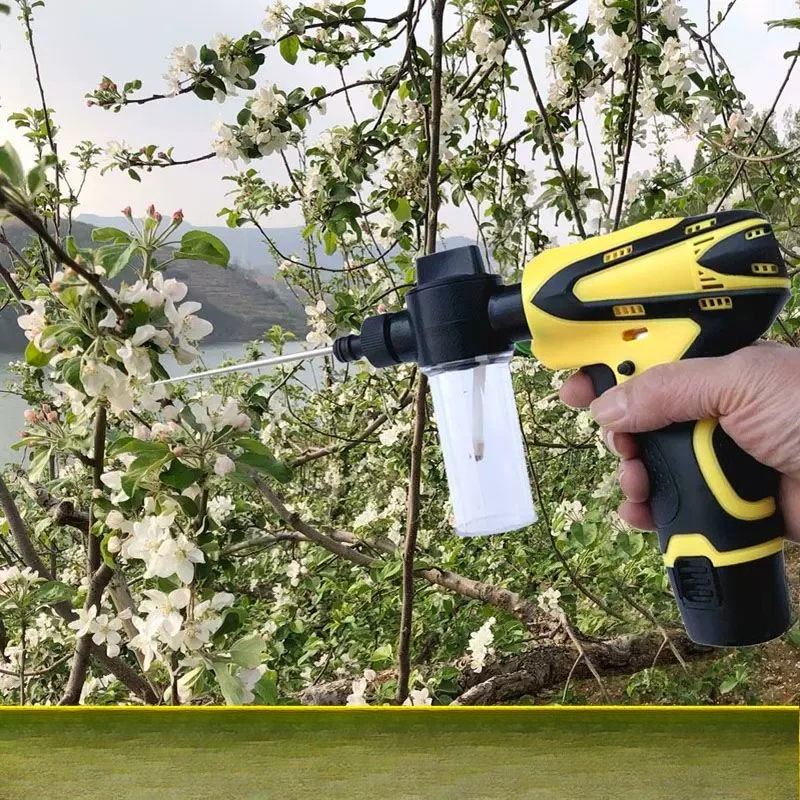 Upgraded pollinator for fruit trees, electric pollinator for kiwis, pears, and apples.