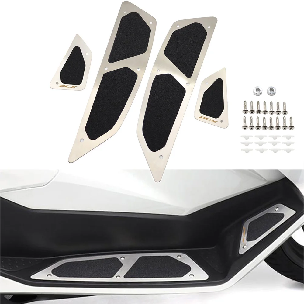 

Для Honda PCX JK05 PCX160 pcx160 PCX 160 модифицированная подставка для ног, защита края, противоскользящая педаль, аксессуары для мотоциклов