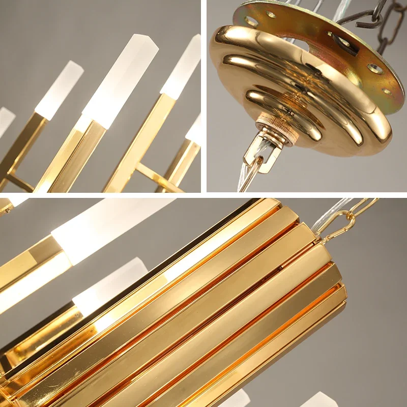 Modern Acrylic Led Pendant Light Nordic Living Room Kitchen Designer Hanging Lamps Suspension