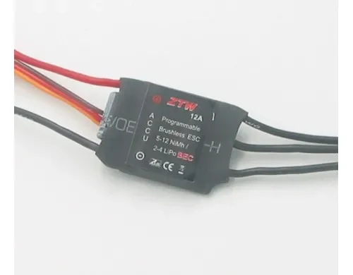 ZTW 12A ESC AL Mantis GECKO Beatles 2-4S BEC ESC Speed Controller 12grams for EDF RC Jet Aircraft FPV drones