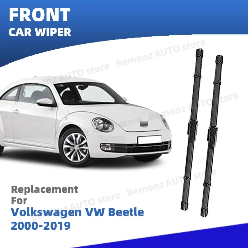 LHD Frontwischerblätter für Volkswagen VW Beetle B Wong 2000–2019 Windschutzscheiben-Windschutzscheiben-Zubehör 2001 2002 2003 2011 2012 2013