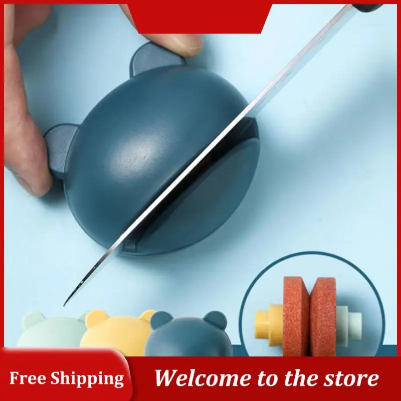 Mini Kitchen Tools Whetstone Household Sharpener Knife Blade Multi-function Sharpening Stone Knives Stone Knife Sharpener