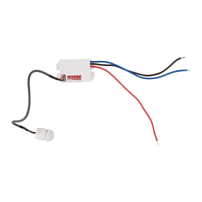 

Practical Useful Wall PIR Sensor Detector Light Switch 50/60Hz 6M Motion Occupancy Rest Dips 220-240V/AC 360°