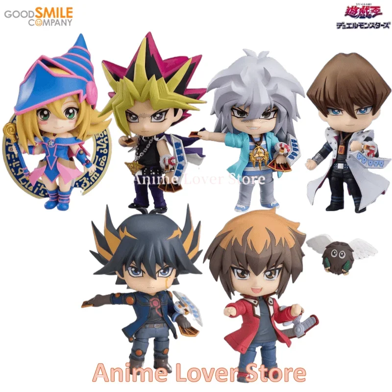 Good Smile Nendoroid Yu-Gi-Oh! Duel Monsters GSC Yami Yugi Dark Magician Girl Yami Bakura Yusei Fudo Jaden Yuki Anime Figure