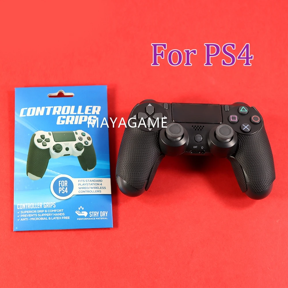 

OCGAME Smarter Less Slip Superior Comfort Prevents Slippery Hands Anti-microbial latex For PS4 PS5 Controller Grips Sticker