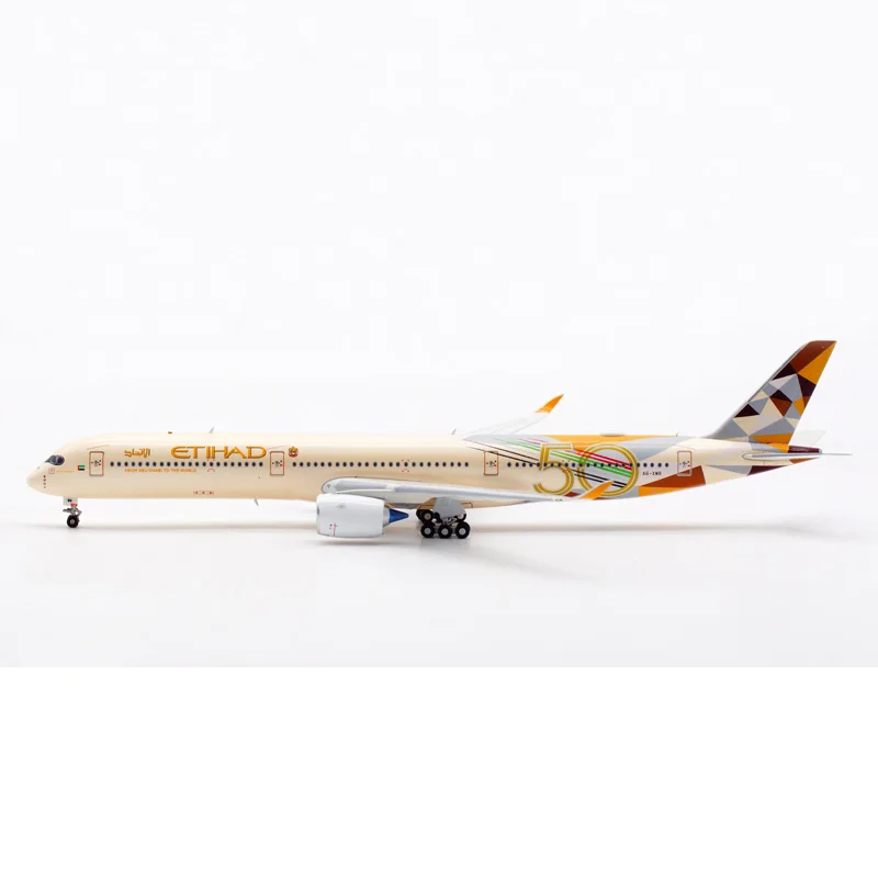 1/400 Scale Aviation AV4145 Etihad Airways Passenger A350-1000 A6-XWB Passenger Aircraft Model Collecting Toy Gifts