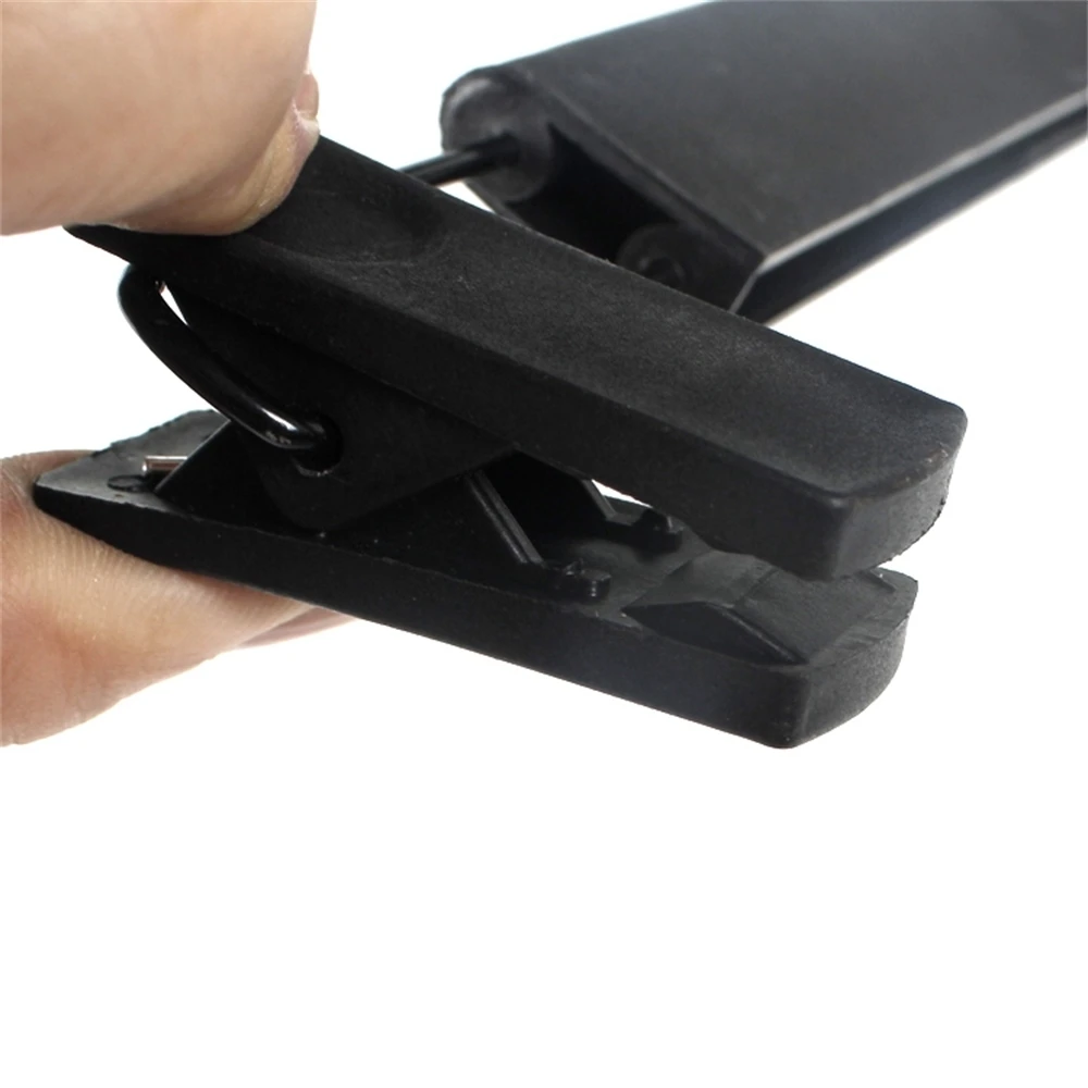 Black Matte Plastic Pants Storage Hanger Hook Clothing Store Men Women General Pants Clip Hanger Pants Racks