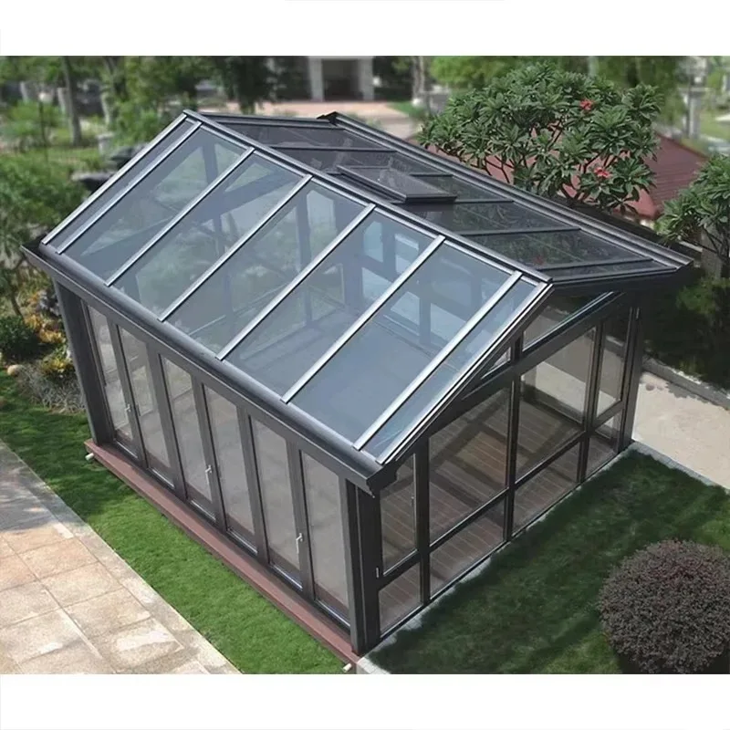Custom Chinese Style Louver Pavilion Electric Flower Stand Aluminum Outdoor Shade Garden Patio Sunproof Weather Resistant