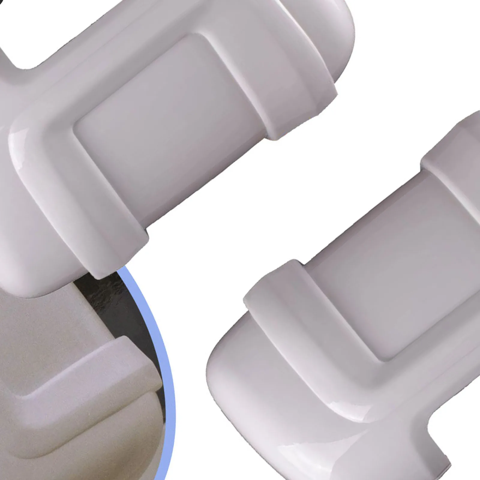 White Long Arm Motorhome Mirror Protectors Guards for Fiat Ducato Peugeot Boxer Relay Vehicle Accessory Pair