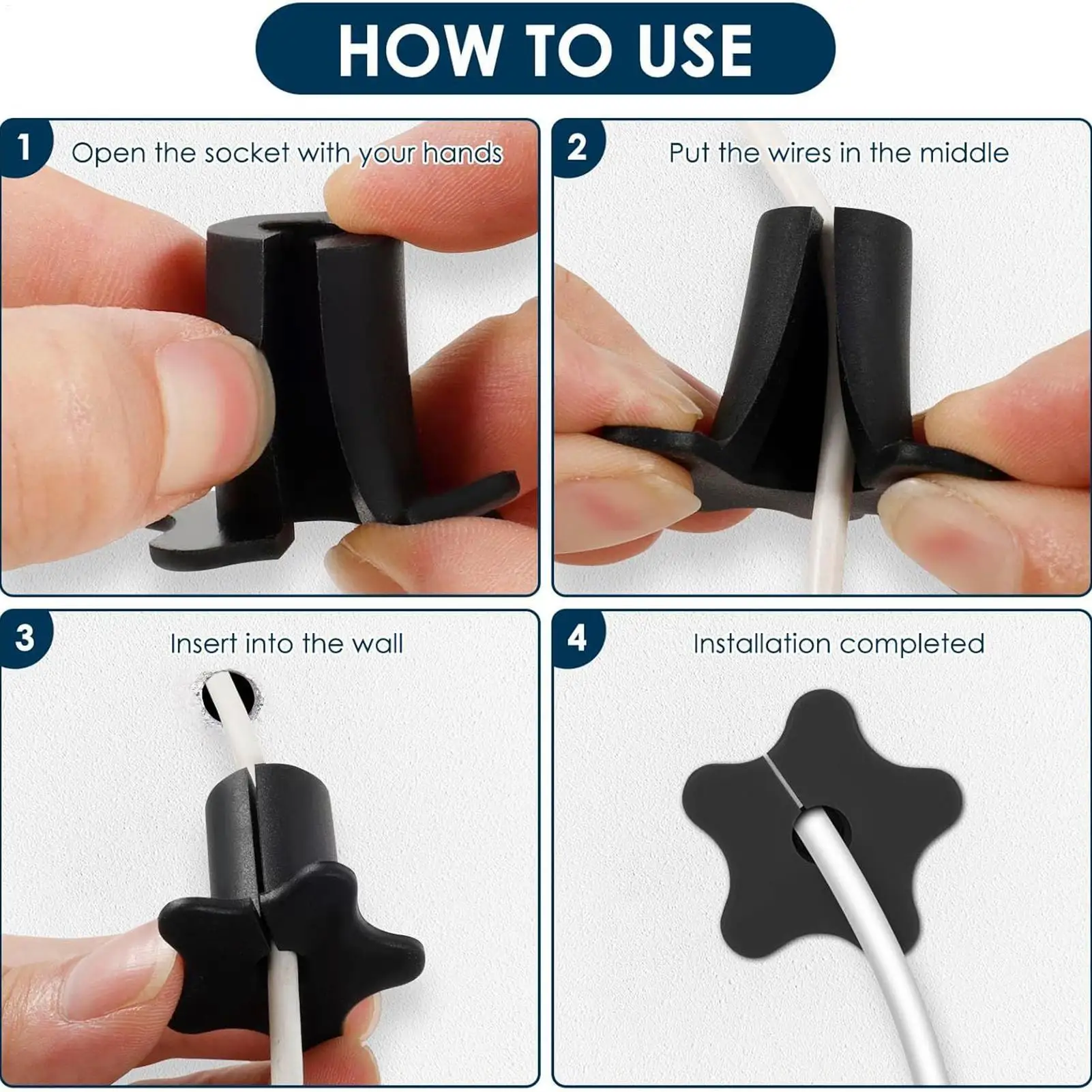 10pcs wall cable entry cover Cable Pass Through Wall Grommet silicone cable entry for 16mm diameter wall penetration cable entry