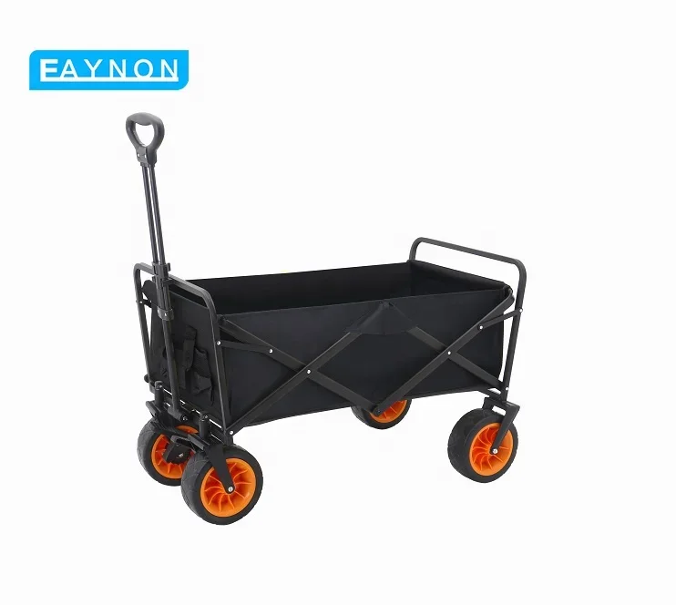 Small Outdoor Electric Collapsible Folding Shopping Trolley Hand Beach Wagon Camping Carts