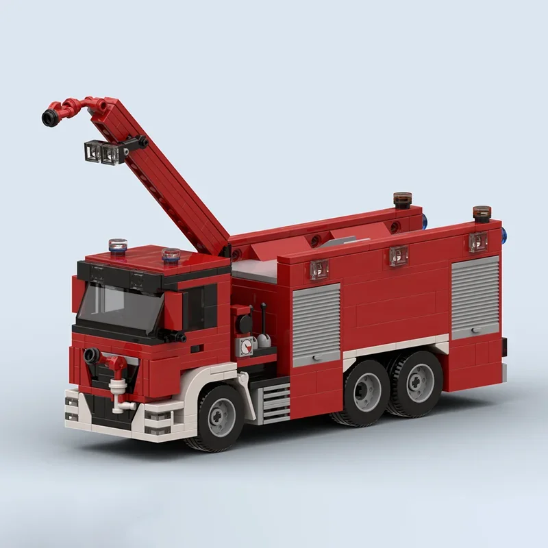 Moc Bausteine Dordrecht Feuer Schaum Zarte Technologie Modulare Ziegel Modell Geschenke Weihnachten Spielzeug DIY Sets Montage!