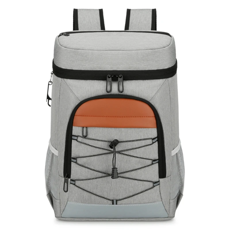 E74B Backpacks Leakproof Insulated Lunch Bags Splashproof Backpacks Hot Cold Freezer Bags Large Capacity Food Container