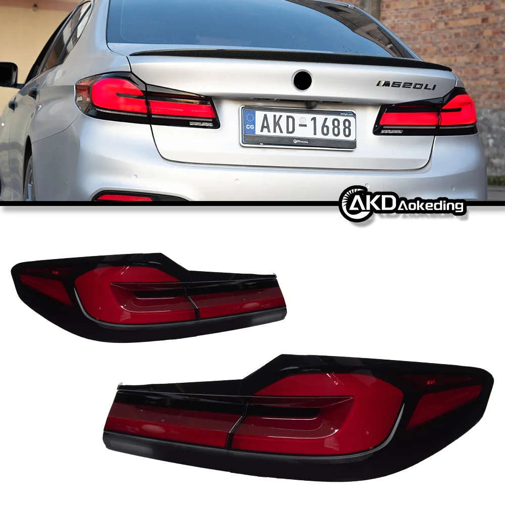 Car Lights for BMW G30 G38 2018-2022 5 Series LED Auto Taillight Assembly Upgrade 2022 Newest Dynamic Signal Lamp Accessories