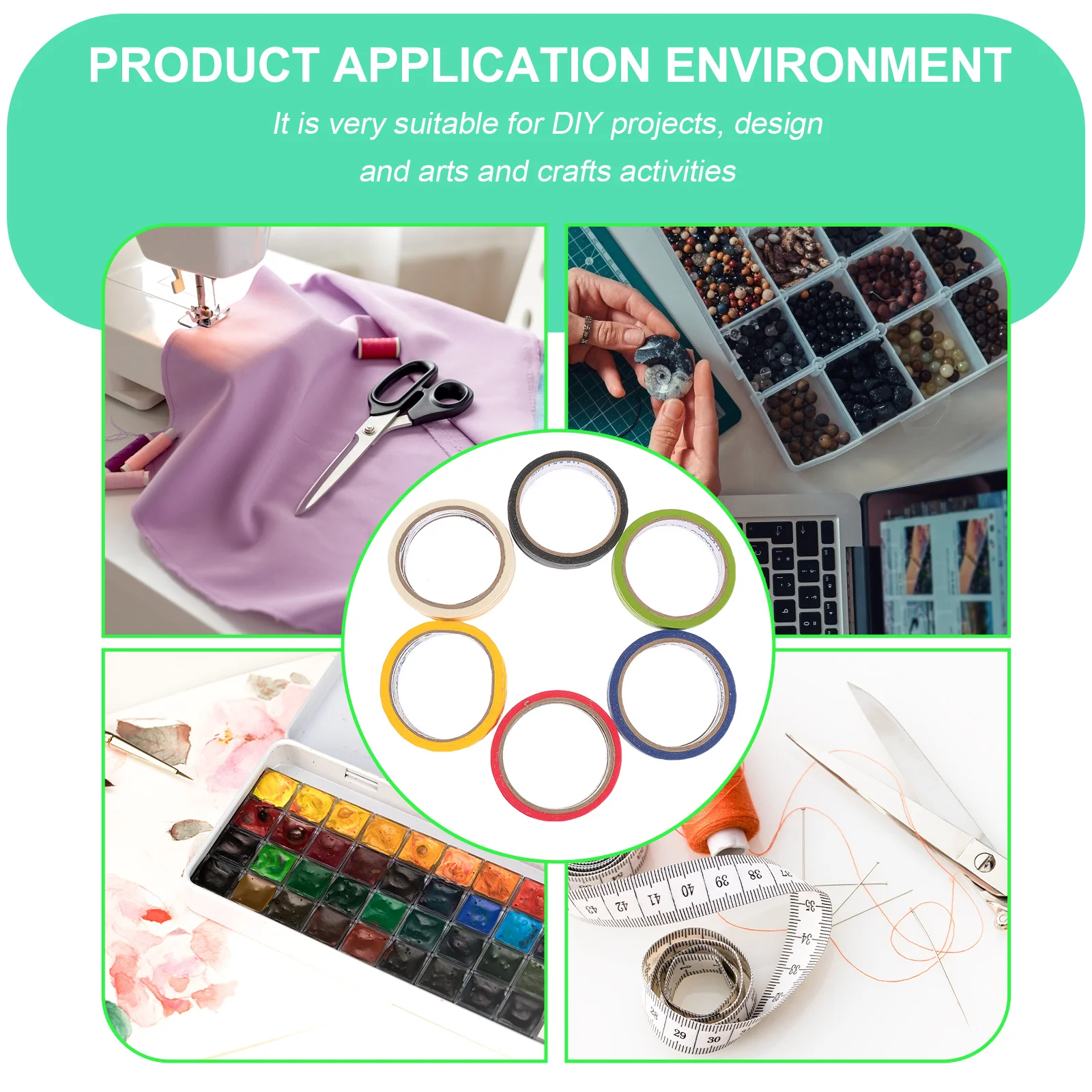 30 قطعة شريط لاصق لاصق الملابس موقع الخط DIY بها بنفسك الحرف الملابس بمناسبة أشرطة أشرطة اشي قابلة للإزالة #1