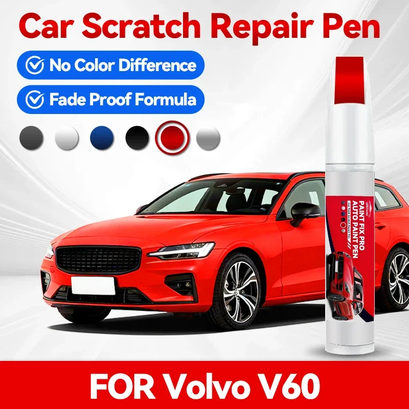 

Ремонтный карандаш для удаления царапин (черный) для VOLVO V60 2010-2025 P1 SPA, аксессуар для самостоятельного ремонта кузова автомобиля