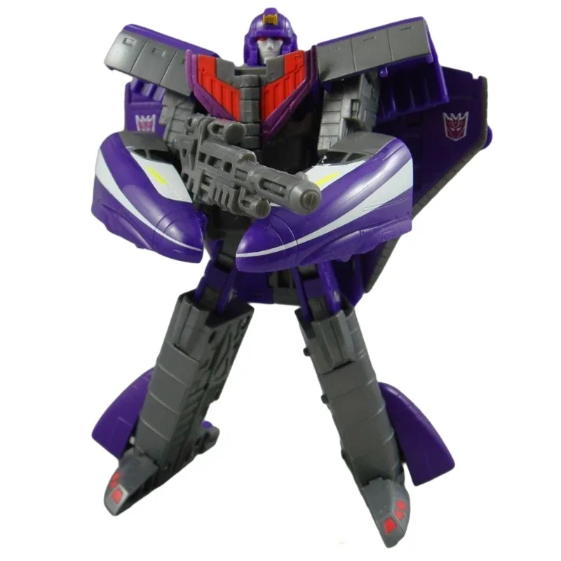 In magazzino trasformatori Takara Tomy giapponese completo D-03 Astrotrain Action Figure da collezione modello Robot Anime ufficiale