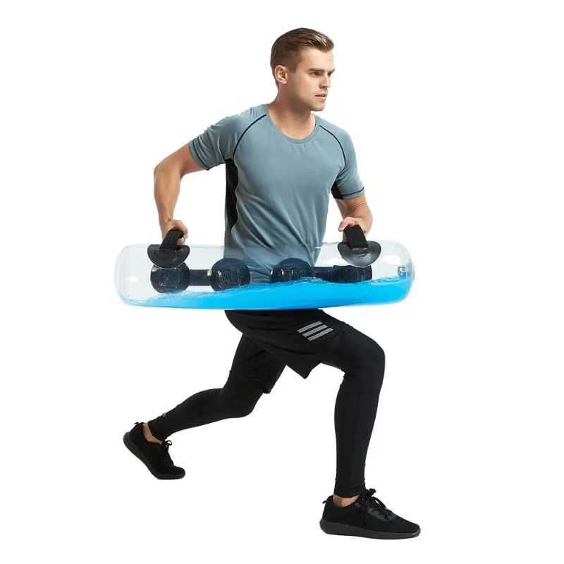 High quality multi-size color core balance training sandbag adjustable weighted water dumbbell bag