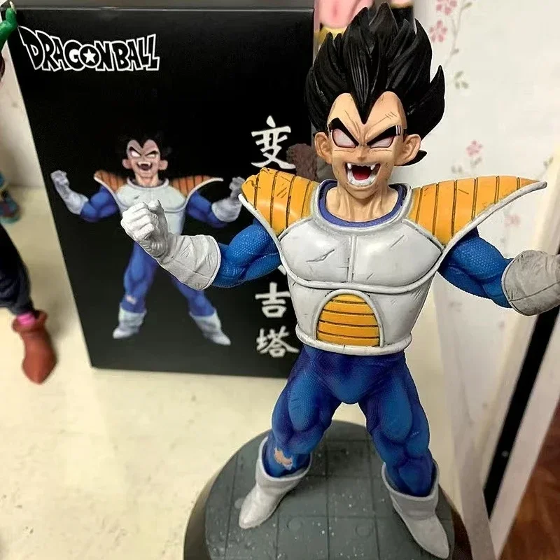 Anime Dragon Ball Z Vegeta Figure Vegeta Transformation Ozaru Action Figures 21cm Pvc Statue Collection Model Toys Kids Gifts