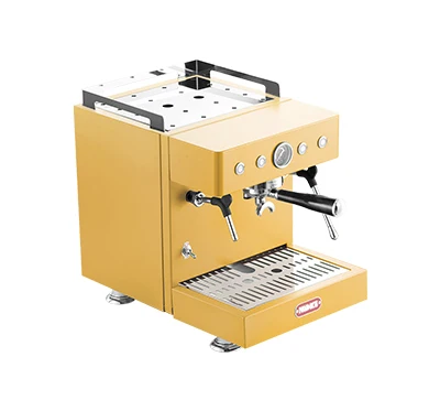 MC-1 Vibration Pump Semi-Automatic Coffee Machine 12 Bar Pressure Stainless Steel Electric Vehicle