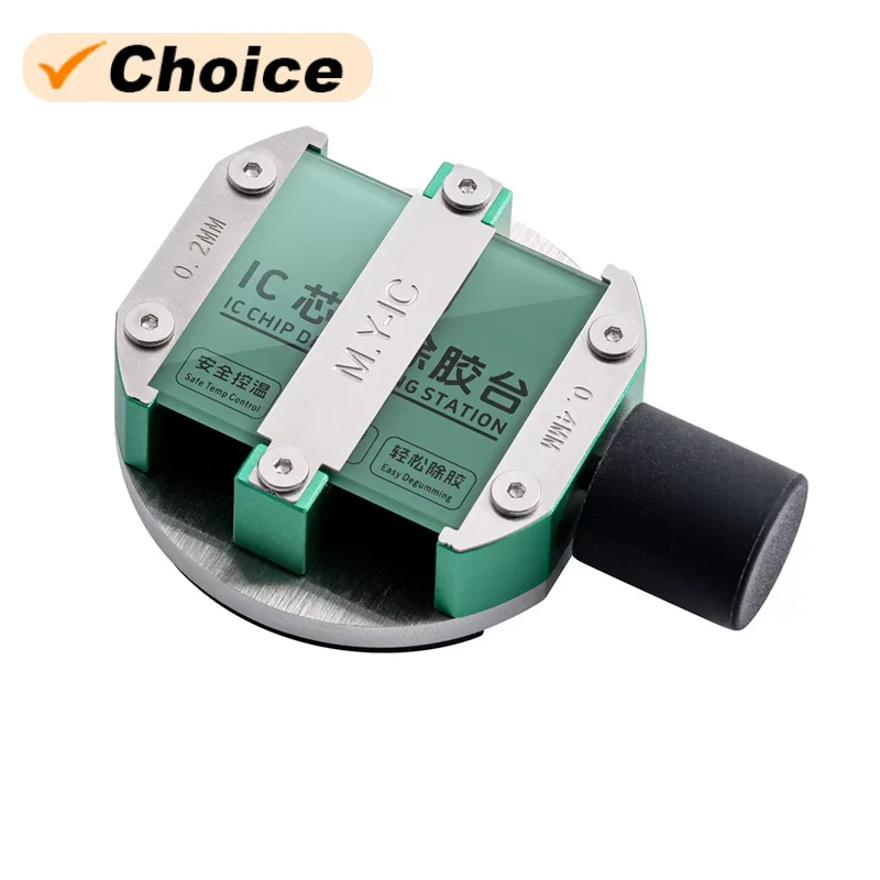 YCS M.Y Chip Glue Removal Table CPU0.2Mmm-0.4mm IC Chip Tin Plating Clamp Thermal Insulation Glass Fixture