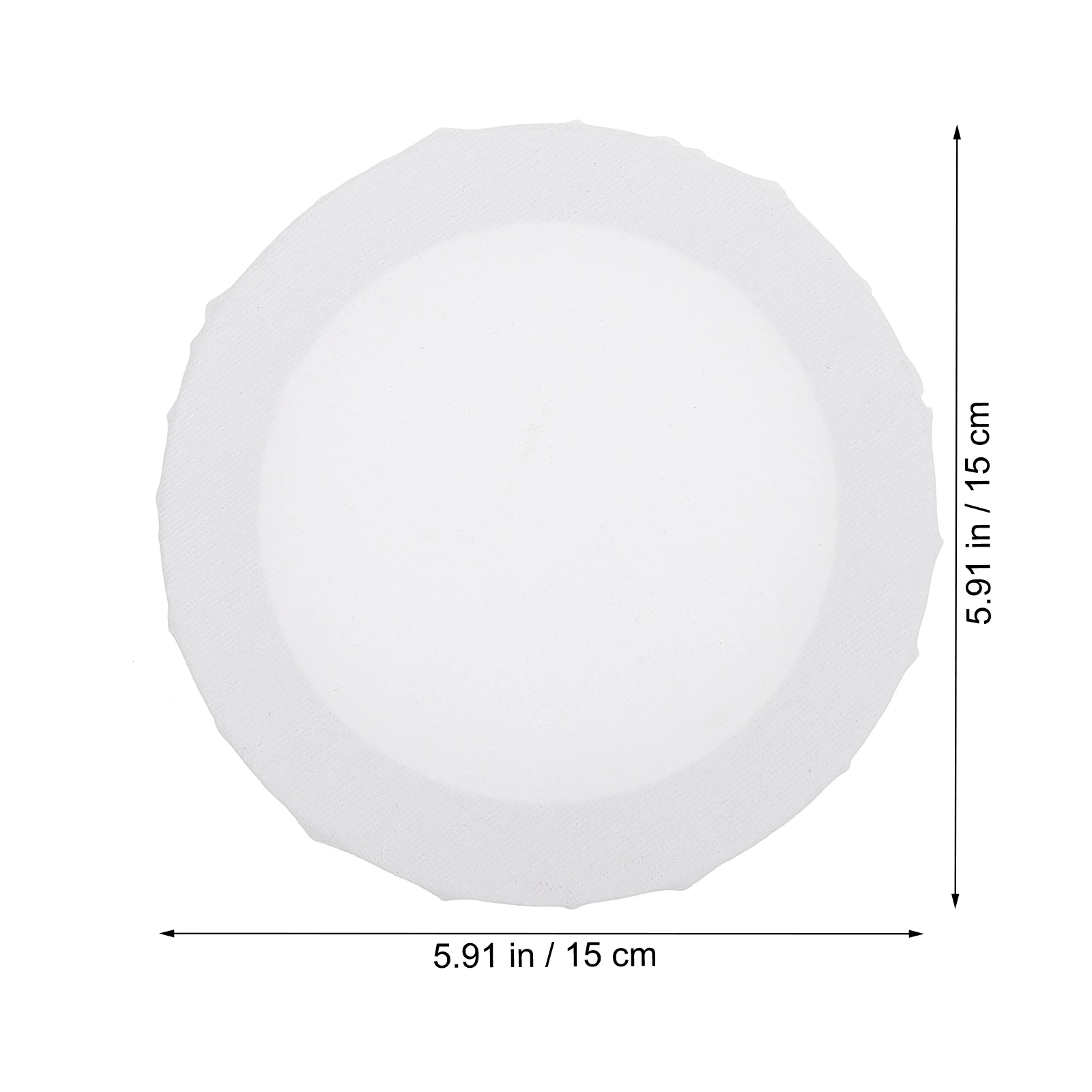 

3pcs Round Canvas Frame Oil Acrylic Painting Blank Art Panels Mini Portable Diy Drawing Boards Hobbyists Students Gift Durable