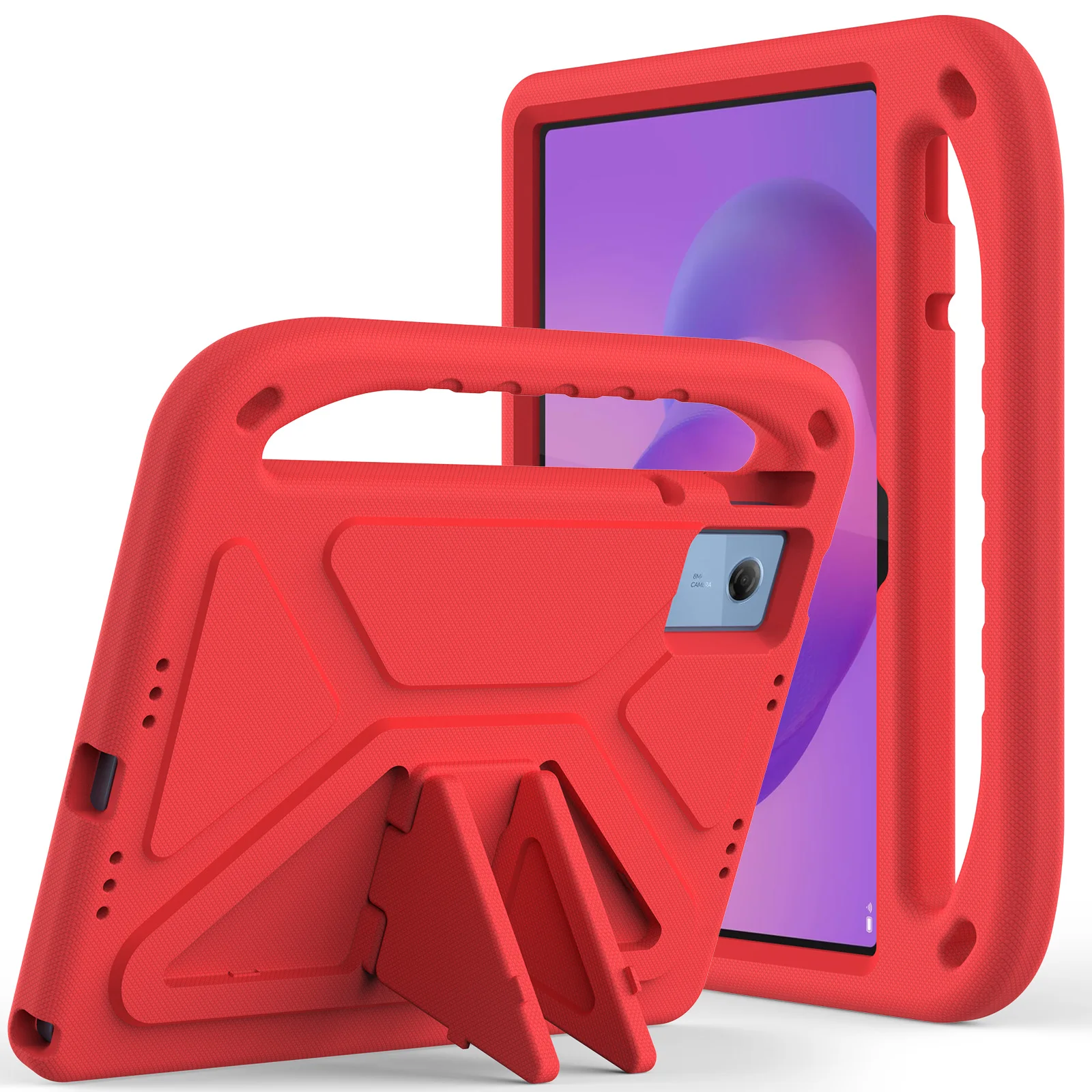 Capa de eva para crianças, para lenovo idea tab k11 gen2 xiaoxin pad 11 2025 tb335fc tb336fu tb336zu com suporte de mão capa de suporte