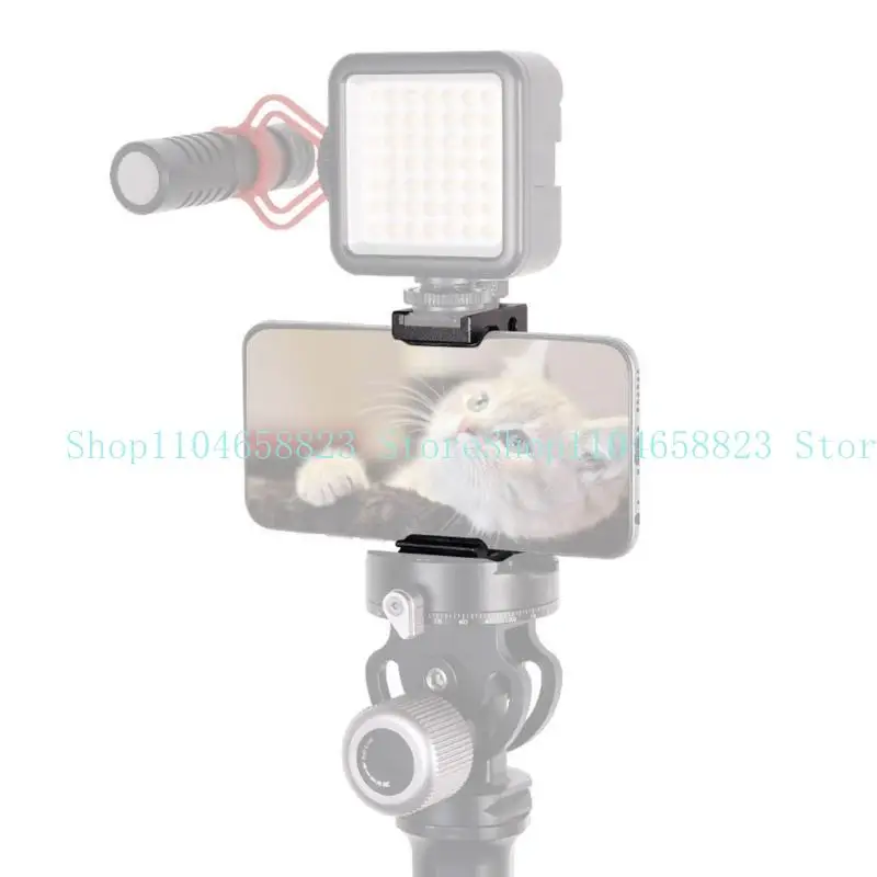 

652F Адаптер штатива смартфона с горячими обувью Arca Port Port Holder Holder Mount для видео для видео
