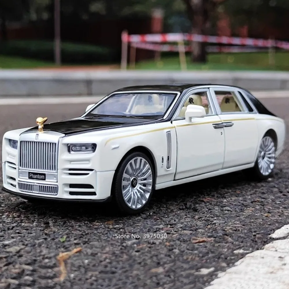 

Модель игрушечного автомобиля Rolls Royce Phantom из сплава и литая под давлением со звуком