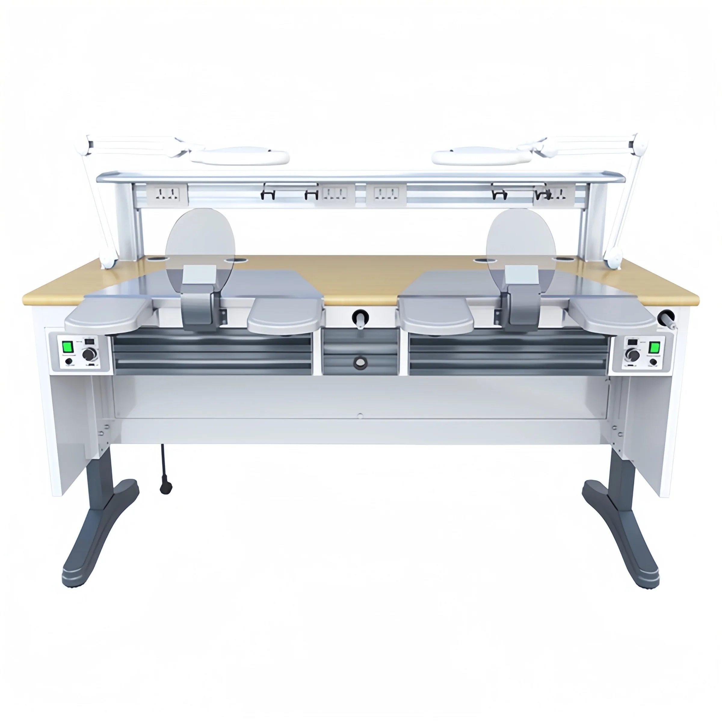 Hot Selling Dental Lab Work Station Multiple Styles Clinic Work Desk