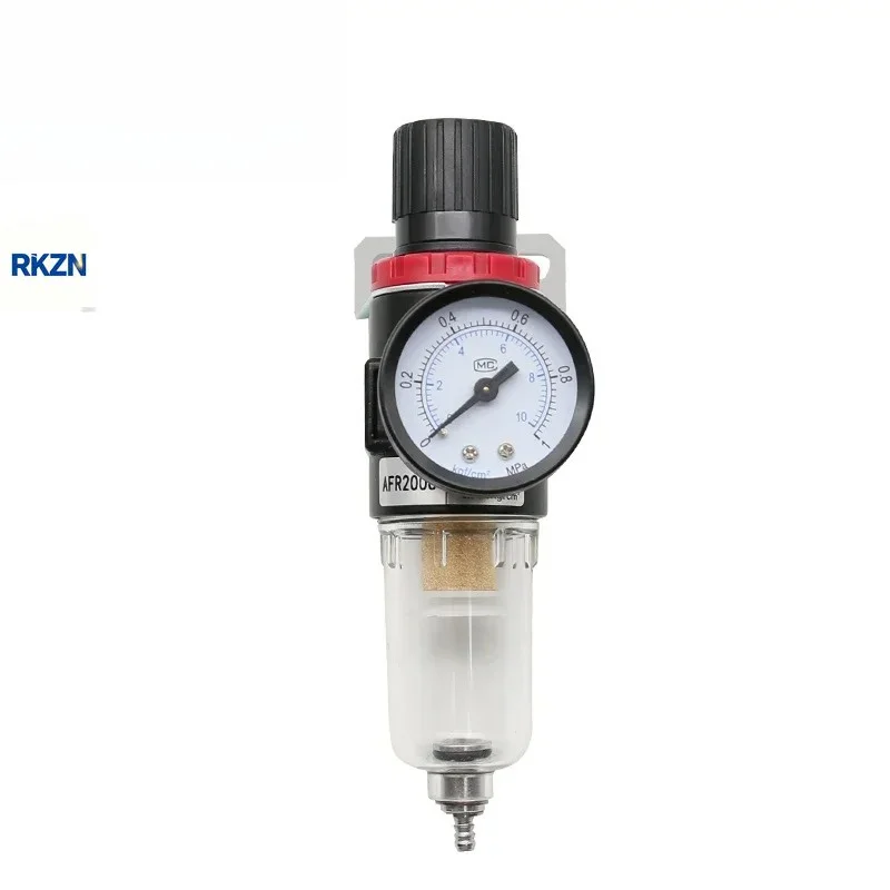 AFR-2000 Pneumatic Filter Air Treatment Unit Pressure Regulator Compressor Reducing Valve Oil Water Separation AFR2000 Gauge