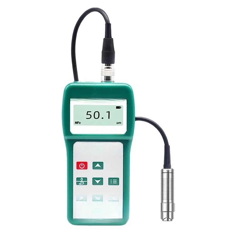 Thickness measurement of sprayed chrome coating with large range coating thickness gauge