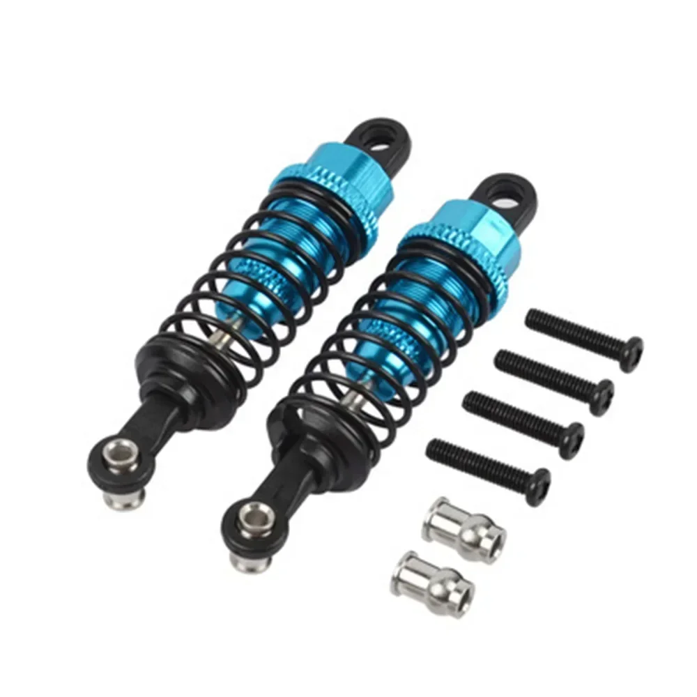 2 Pcs Oil Adjustable 65Mm Shock Absorber Damper for Rc Car 1/18 WLtoys A959 A969 A979 K929 Hpi Hsp Trxs Losi Tamiya