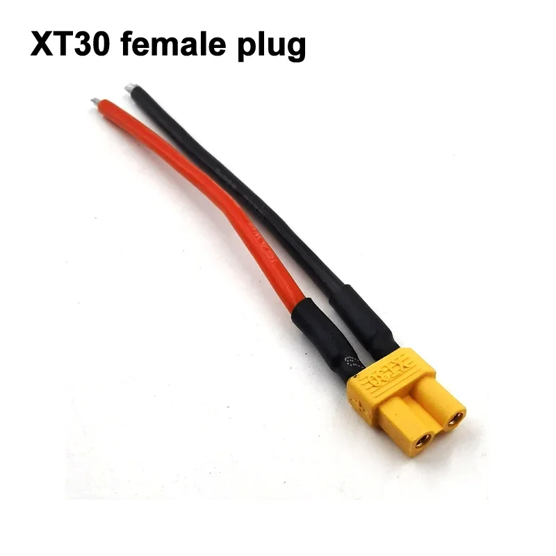 

1pcs Xt30 Female Male Connector With 10cm 16awg Silicone Wire For Rc Lipo Battery Rc Drone Car Boat