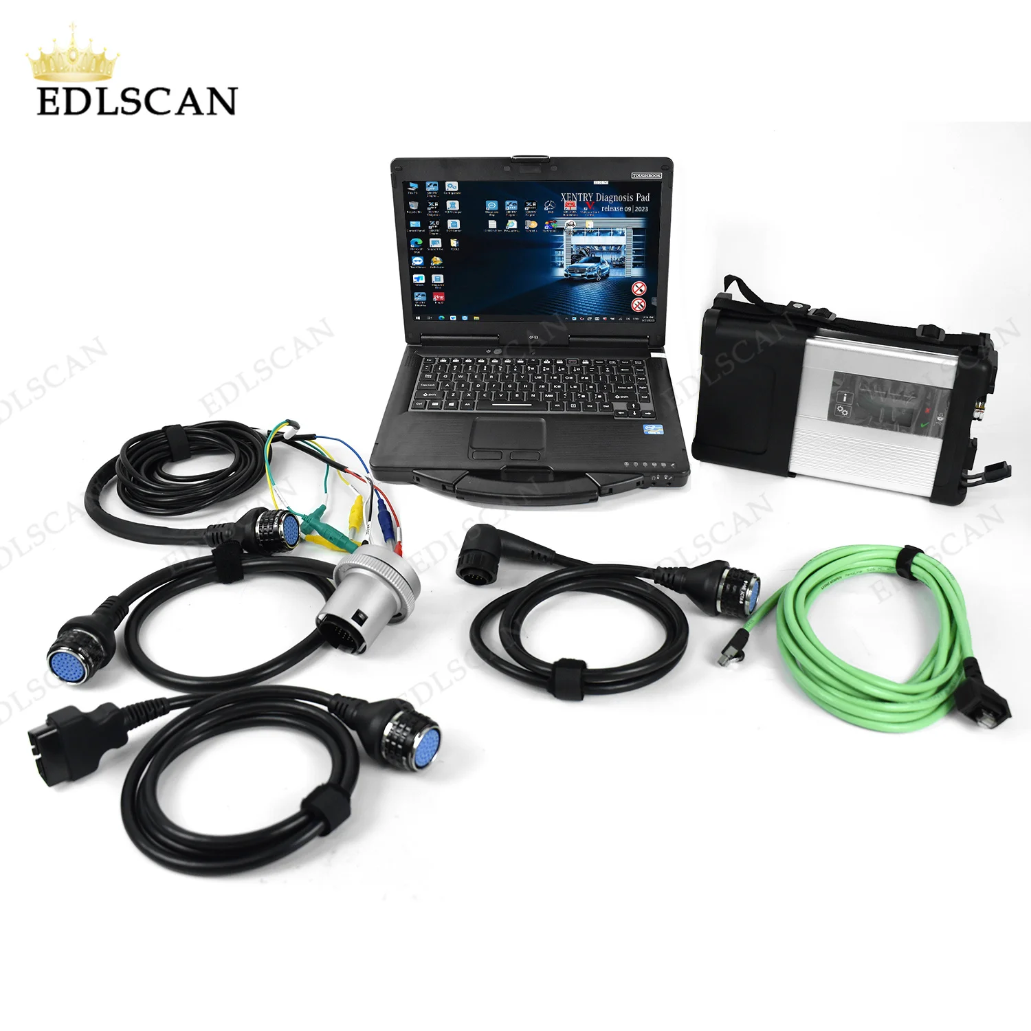 

For MB Star C5 SD Diagnostic Tool Connect Compact Software SSD Laptop 4GB Ready to Work for Car Trucks Repair CF53 laptop