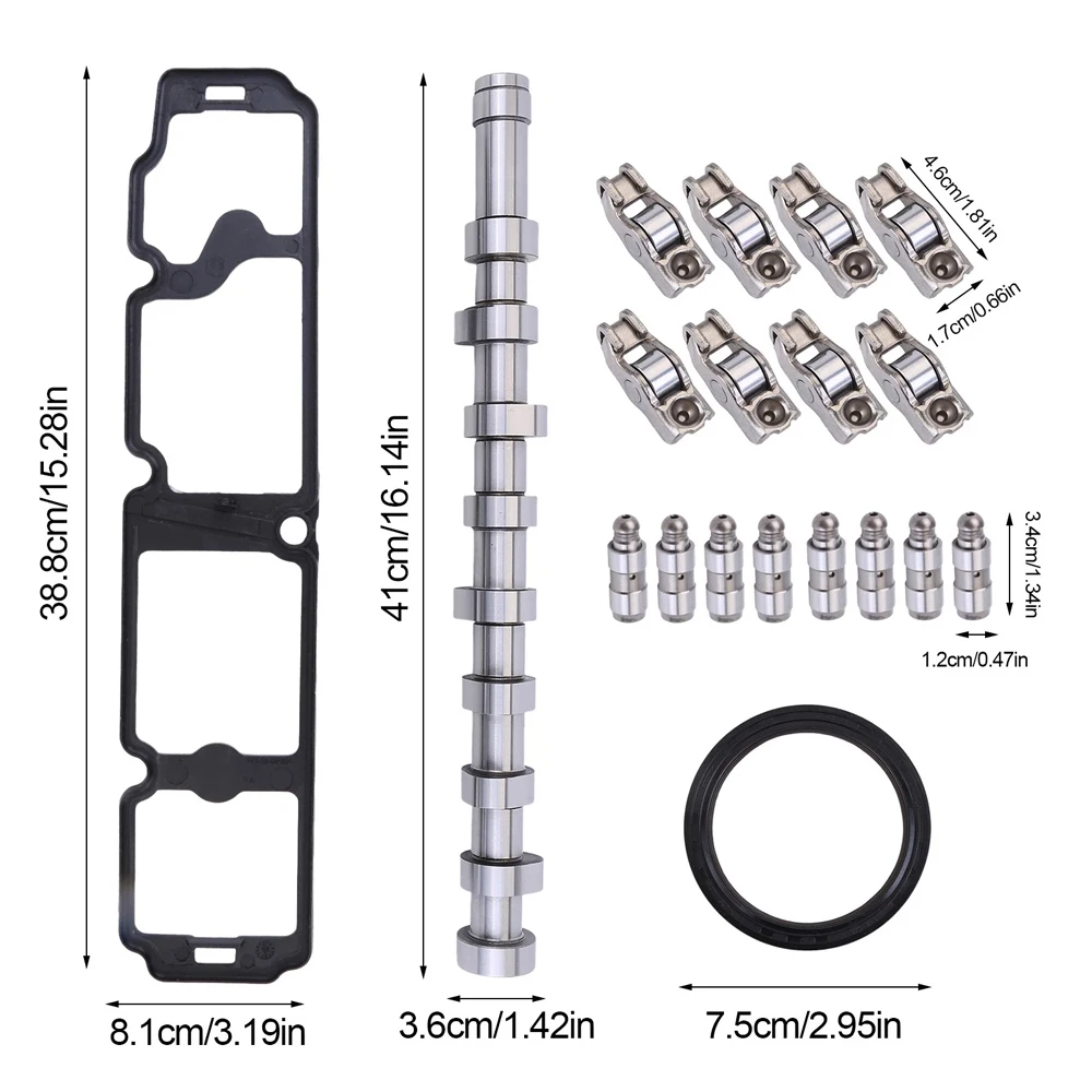 Kit d'arbre à cames robuste pour moteur, compatible 1.4 1.6 L DV4C DV6C DV6D Diesel, pour Peugeot citroën Berlin Ford Focus Mondeo Volvo 1,4 l 1,6 l